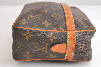 Louis Vuitton Monogram Compiègne 23 Clutch Handbag M51847 Junk 2958n