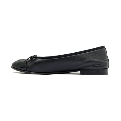Chanel Valerie Nash Black Ribbon G02819 Size 36C Shoes Women's Women