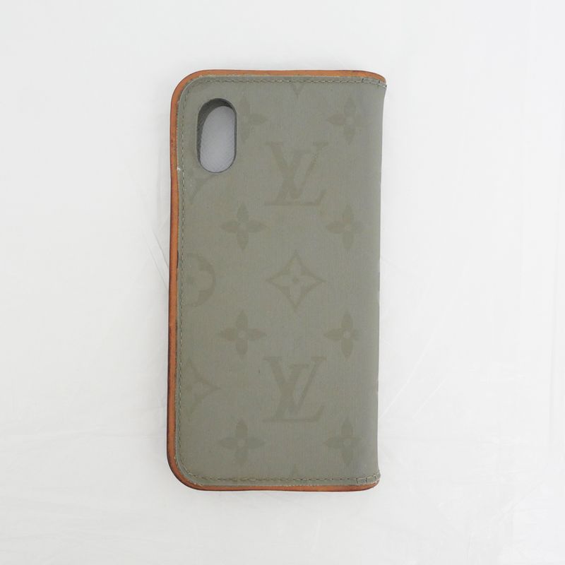 Louis Vuitton Folio Iphonex 10 M63241 Monogram Green Ladies Men's