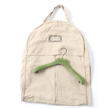 Gucci 683216 Short Length 2WAY Down Vest Bomber Jacket Down Jacket Ivory 36