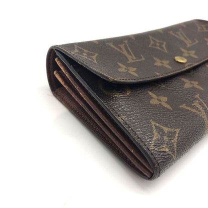 Louis Vuitton M61725 Porte Monet Cles Di Long Wallet Preowned 005888