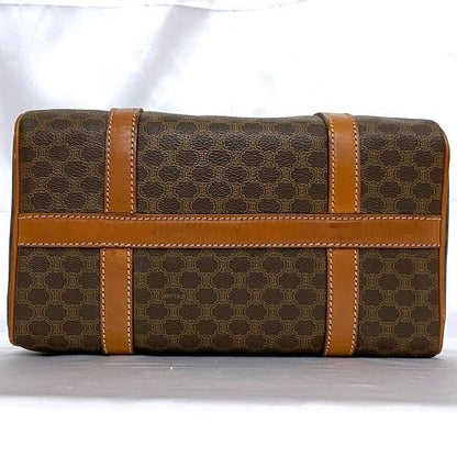 Celine Mini Boston Bag Brown Signature M08 Excellent Condition