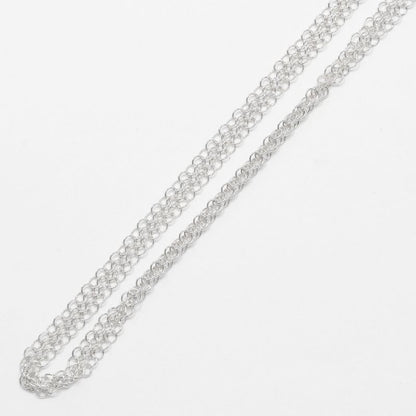 Tiffany & Co Mesh 64cm (25.20in) Silver 925 Ladies 9.2g Necklace