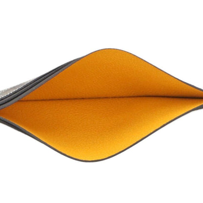 Goyard Saint-sulpice Herringbone Leather Card Case For Men