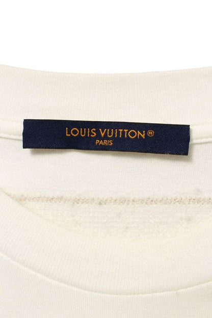 Louis Vuitton 23AW Rm232m NPG Hpy35w Embroidered Beaded Cotton T-shirt Men's XL