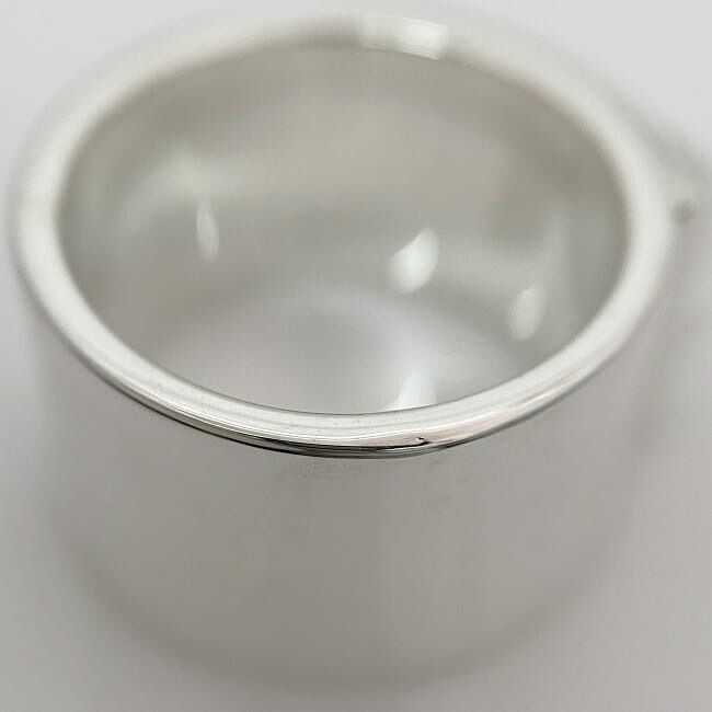 Hermes Ring Collier DE Chien H Silver Collier DE