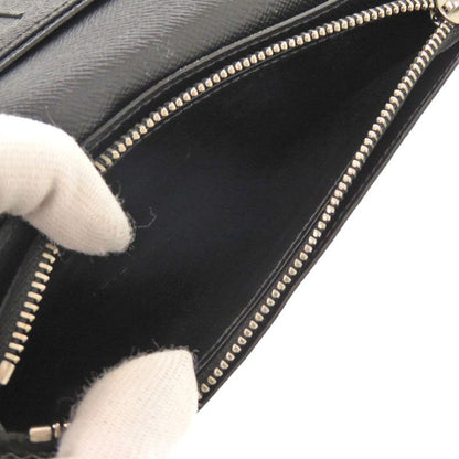 Louis Vuitton Portefeuille Plaza M30501 Taiga Noir Black Long Wallet Black LV