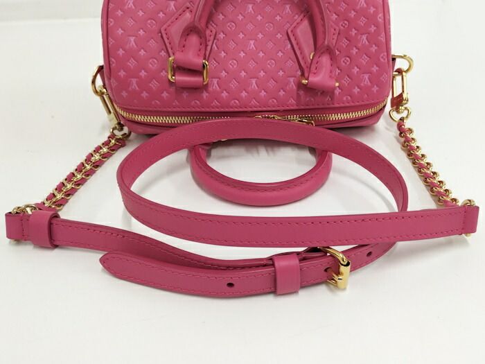 Louis Vuitton Speedy 20bandouliere Nano Monogram Handbag M22286
