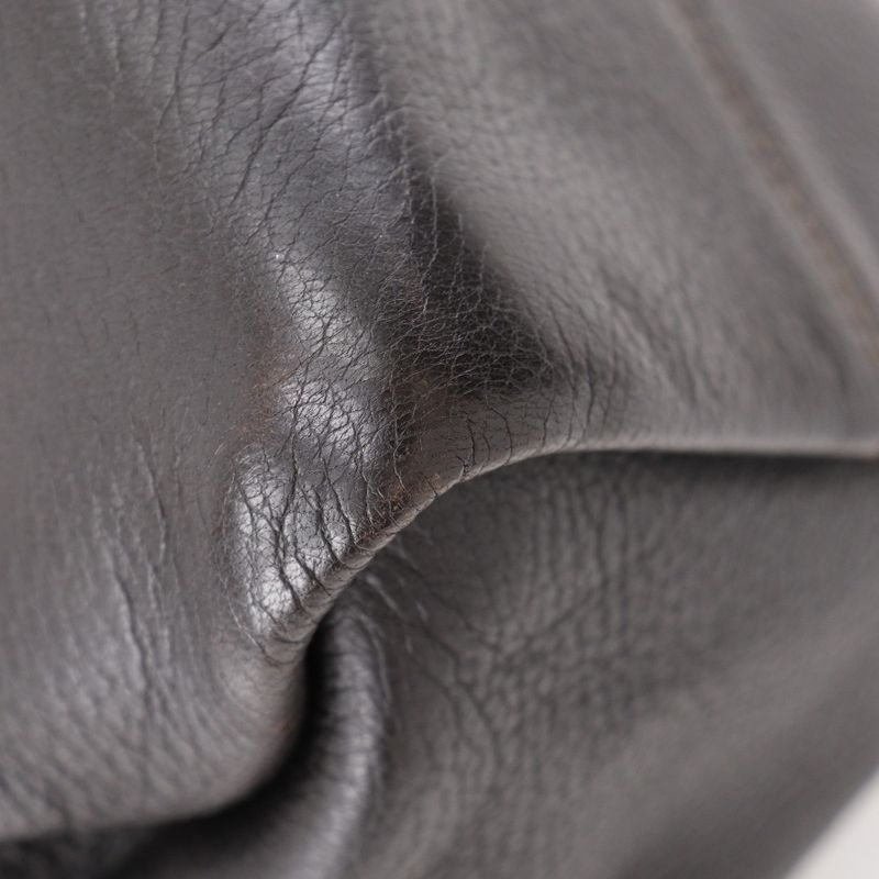 Bvlgari Twisted Calf Dark Brown Women's Tote Bag