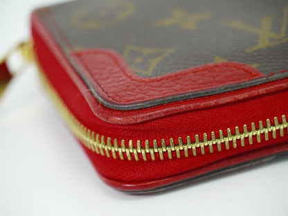 Authentic Louis Vuitton LV Zippy Wallet Retiro Monogram Round Zipper Long