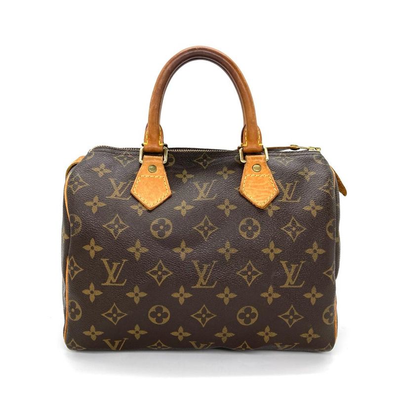 Louis Vuitton Speedy 25 Handbag Monogram Canvas M41528 Sp0053 Mini Boston Old