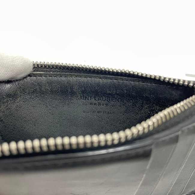Saint Laurent Coin Case Card Case Black 346104