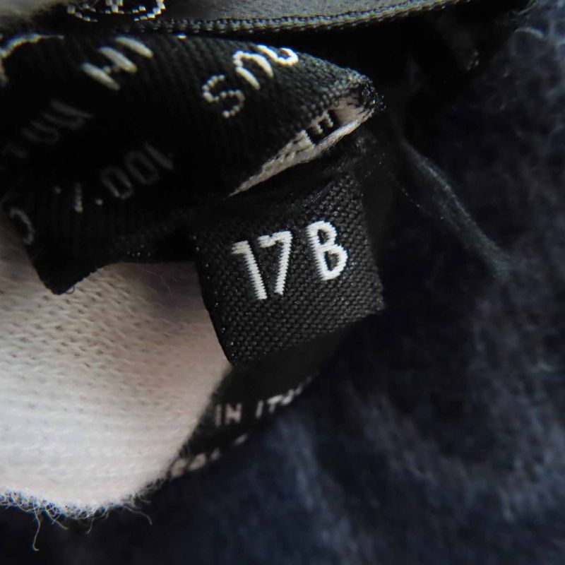 CHANEL 17B Orillag 100% Cashmere-lined Scarf With All-over Coco Mark On The