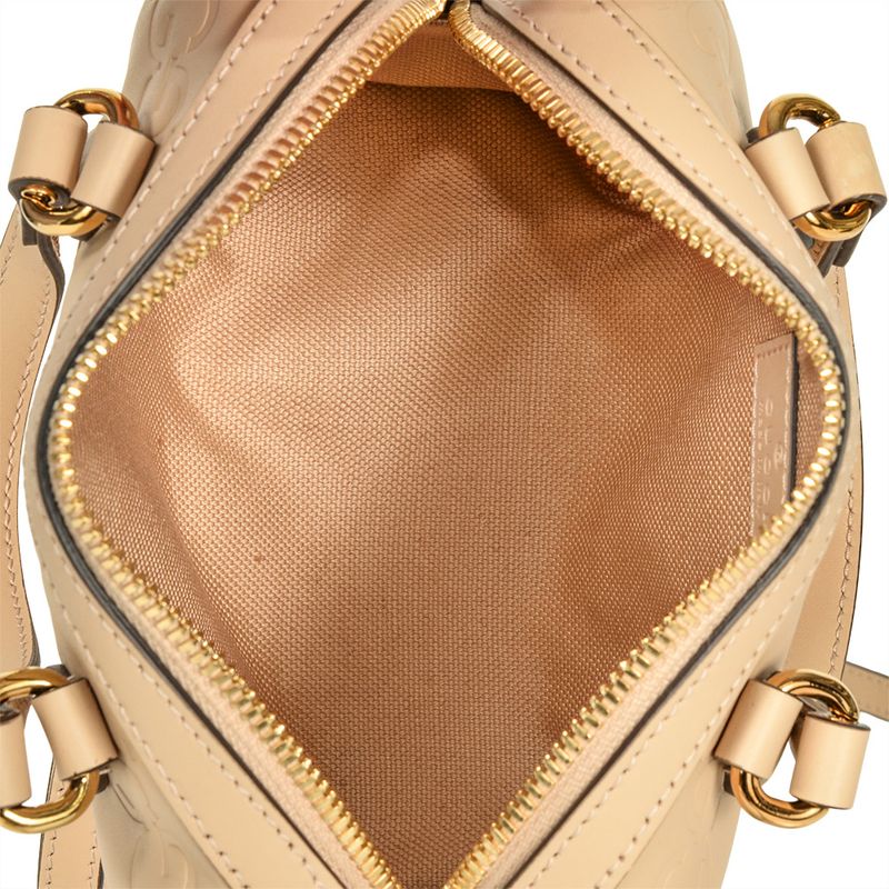 Gucci GG Supermini 2way Handbag Guccissima Leather 790130 Beige
