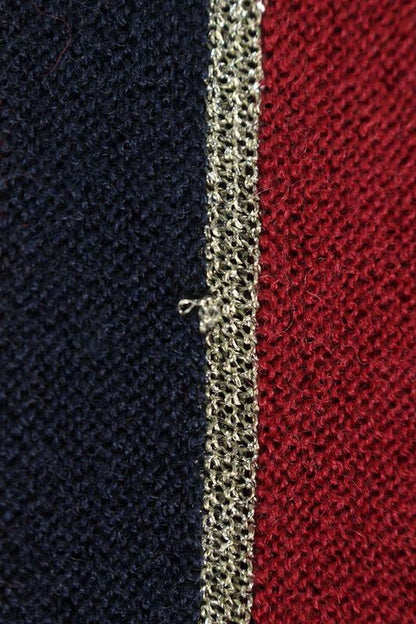 Saint Laurent Paris 16AW 434848 Y1px1 Lame Stripe Cardigan Men's XS