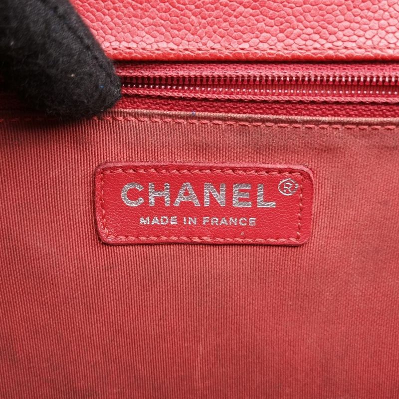Chanel Boy Chanel Red Caviar Skin A9219323140346
