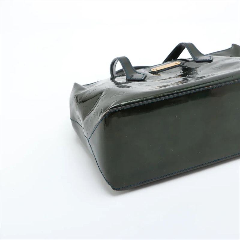 Louis Vuitton Monogram Vernis Wilshire PM Leather Handbag Tote M93684 Women's