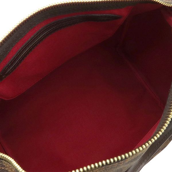 Louis Vuitton Handbag Speedy 30 Damier Canvas Damier Ebene Gold Hardware Brown