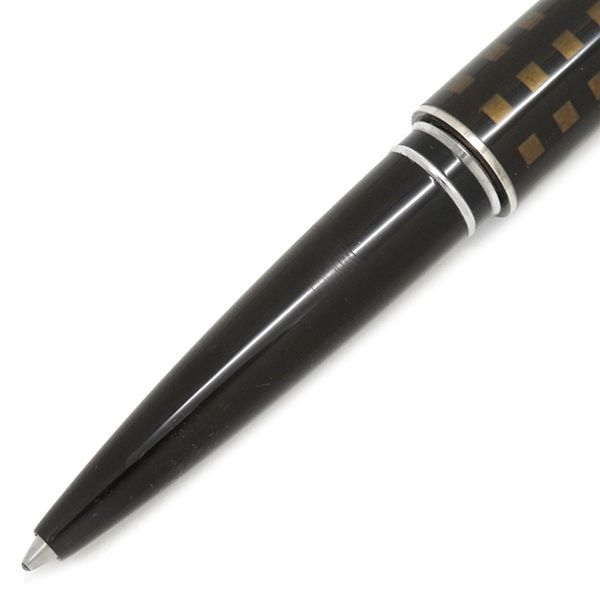 Louis Vuitton Ballpoint Pen Jetluck Metal Dark Brown X Silver Brown Out of Ink