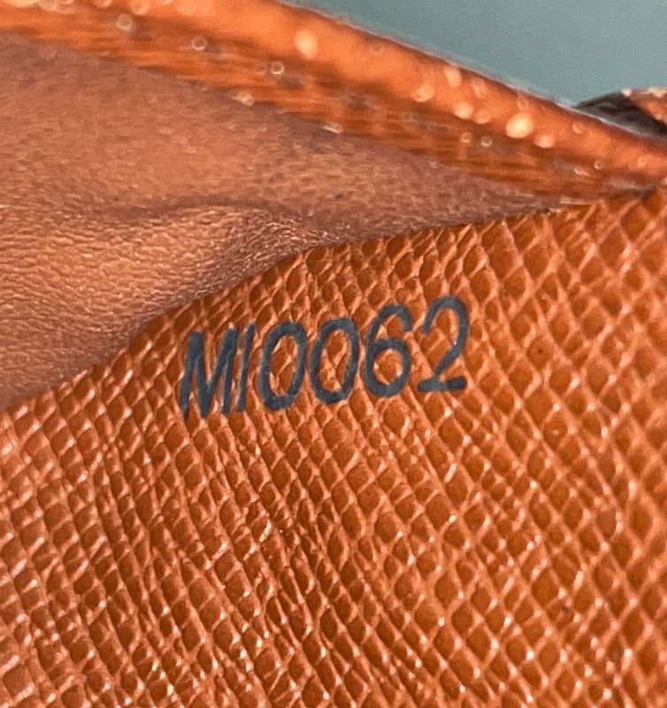 Louis Vuitton Monogram Compact Zip Fold Wallet M61667 Brown Made In France