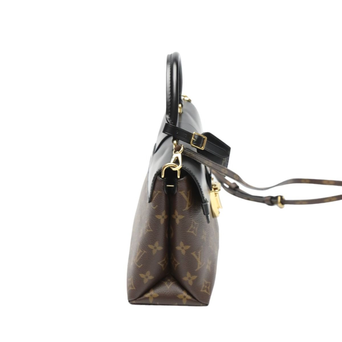 Louis Vuitton Monogram 2-Way Bag One Handle Flap Shoulder