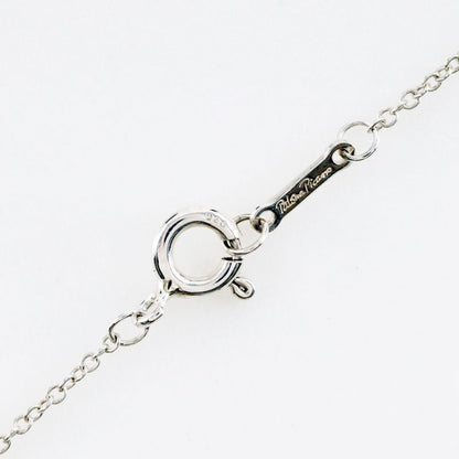 Tiffany & Co Loving Heart Paloma Picasso 925 Silver Ladies 2.7g Necklace