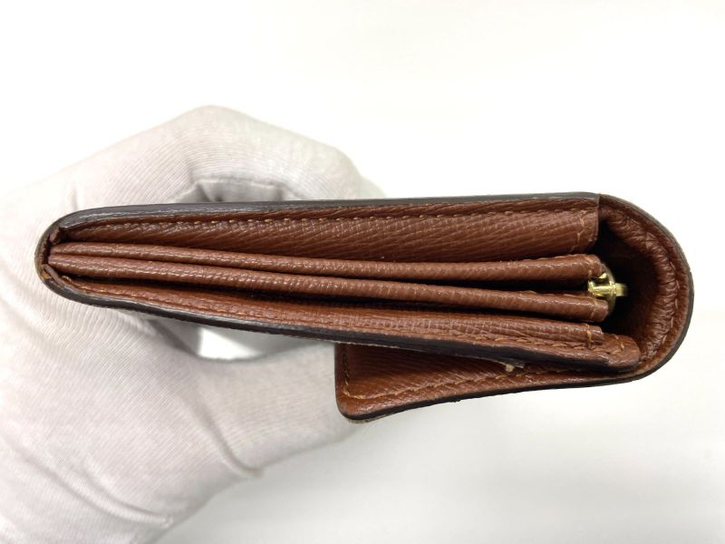 Louis Vuitton Monogram Pochette Portmonnaie Cles Di Long Wallet M61726 Brown