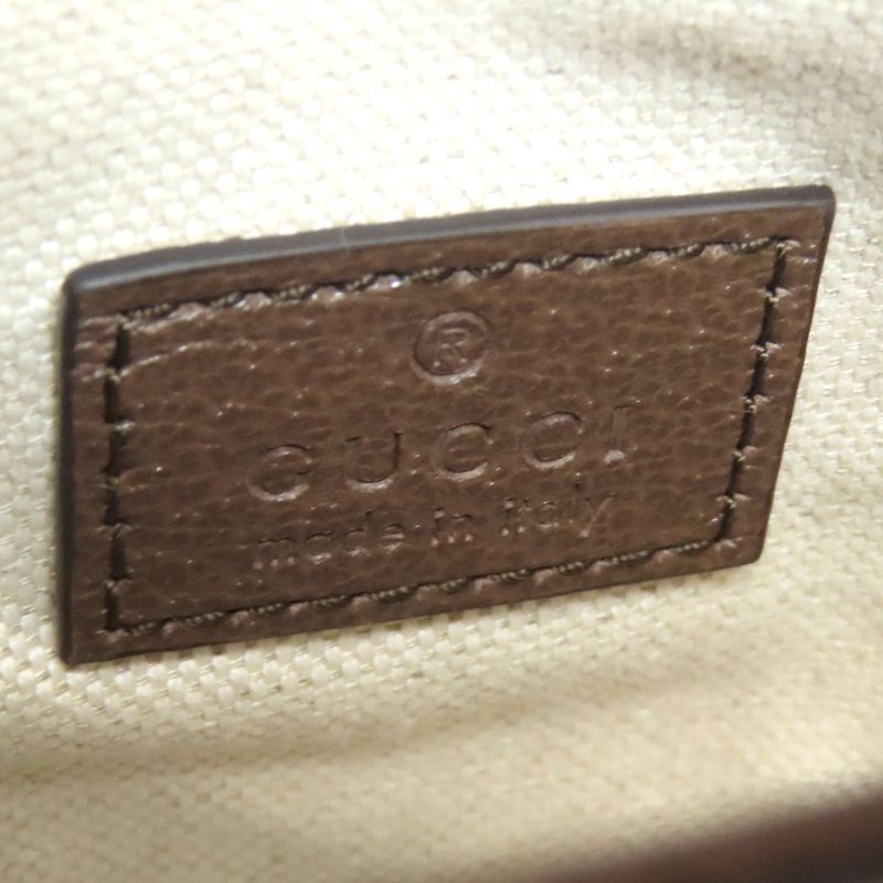 Gucci 774209 Horsebit 2WAY Handbag PVC Ladies