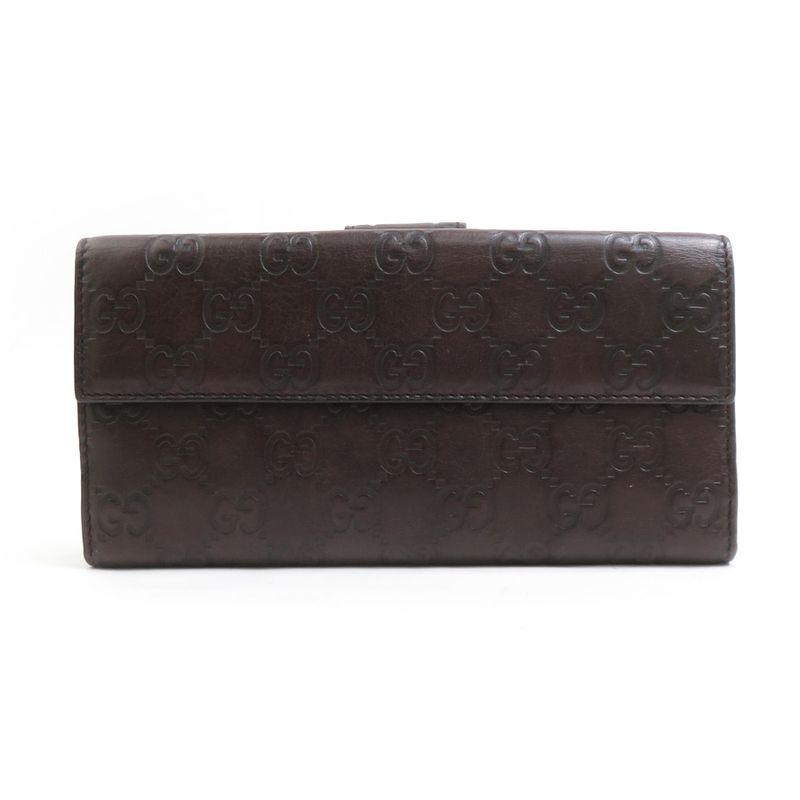Gucci Bifold Long Wallet Guccissima 203550