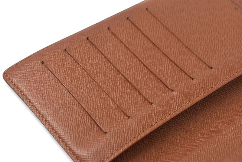 Louis Vuitton Wallet Men's Monogram Louis Vuitton Long Wallet Porte Cult Cles