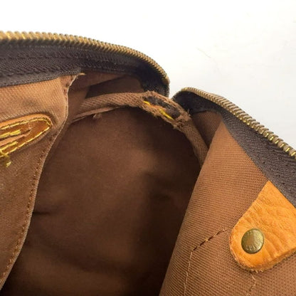 Louis Vuitton Speedy 30 Monogram Leather X PVC Brown Handbag Gold M41526