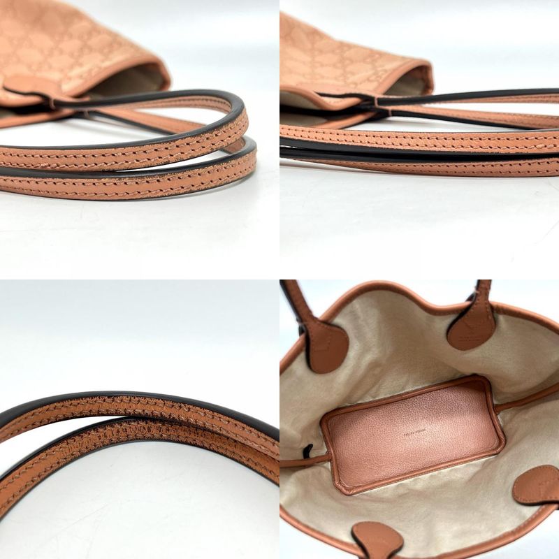 Gucci Tote Bag GG Canvas Ophidia GG Small 742102 GG Canvas Pink