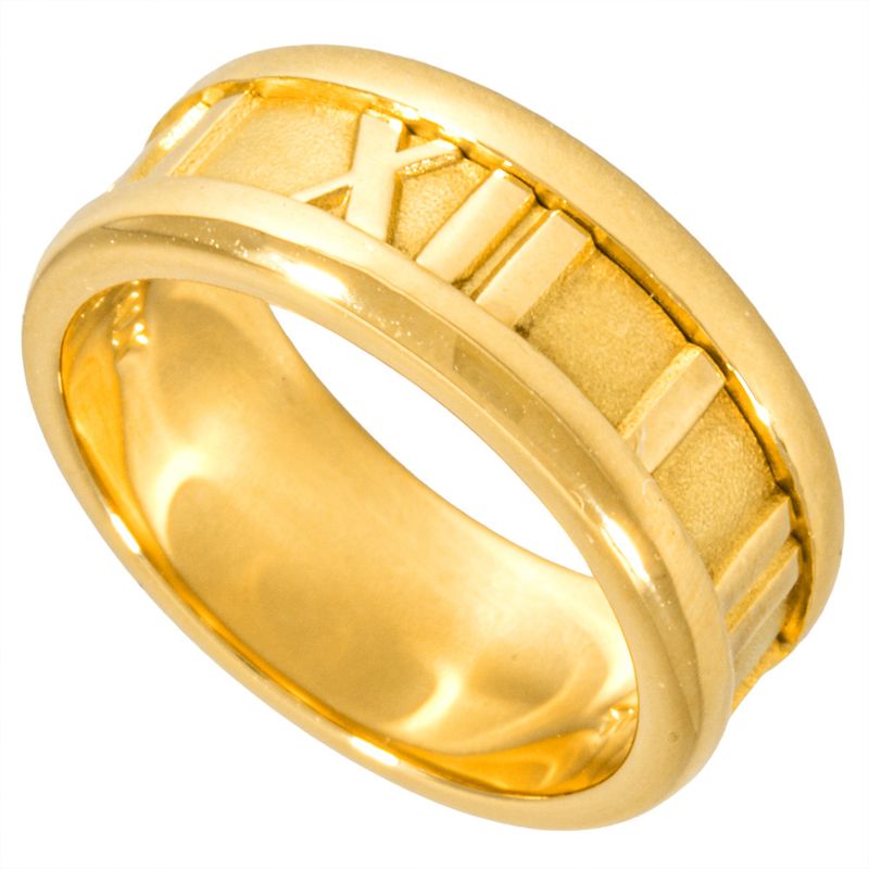 Tiffany & Co Tiffany & Co Atlas Ring Ring Approx Size 8 18K Yellow Gold 70 G