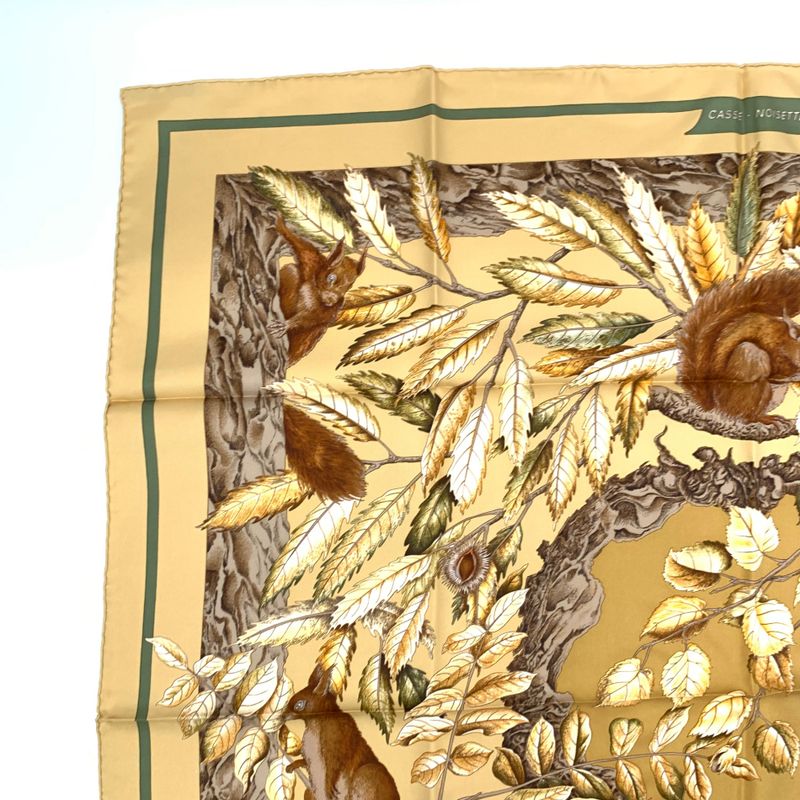 Hermes Carre 90 Casse Noisette Nutcracker Silk Scarf