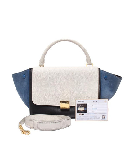 Celine 2-Way Handbag Shoulder Bag Shoulder Trapeze Women's Celine