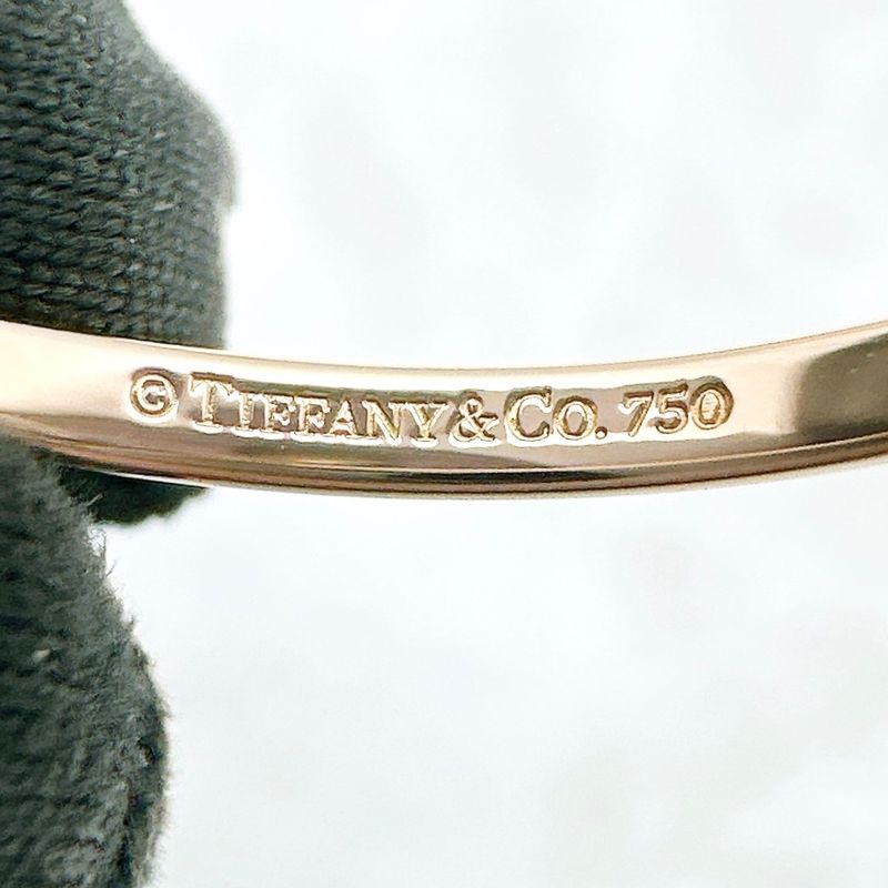 Tiffany & Co Milgrain Pink Gold Ring Approx 115 U