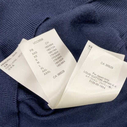 Louis Vuitton X Nigo Sweater Intarsia Heart Logo Turtleneck Knit Rm221m Zll