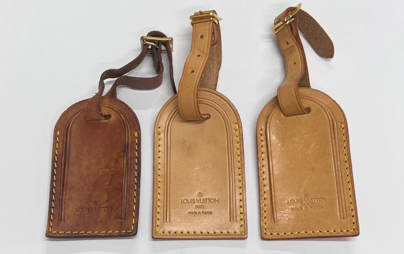 Louis Vuitton Name Tag Poinier Handle Holder Set Of Three 06bs250