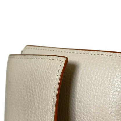Loewe Trifold Wallet - Grey Beige Leather