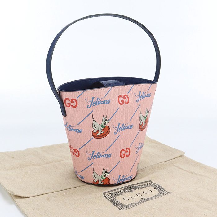 Gucci Bucket Bag Childrens Gu90820 Handbag PVC Bucket Bag Ladies