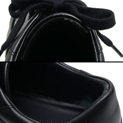 Hermes Day Low Cut Sneakers 38 Leather Black