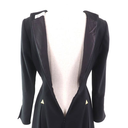 Mademoiselle DIOR Mademoiselle DIOR Vintage 100% Wool Flared Silhouette Long