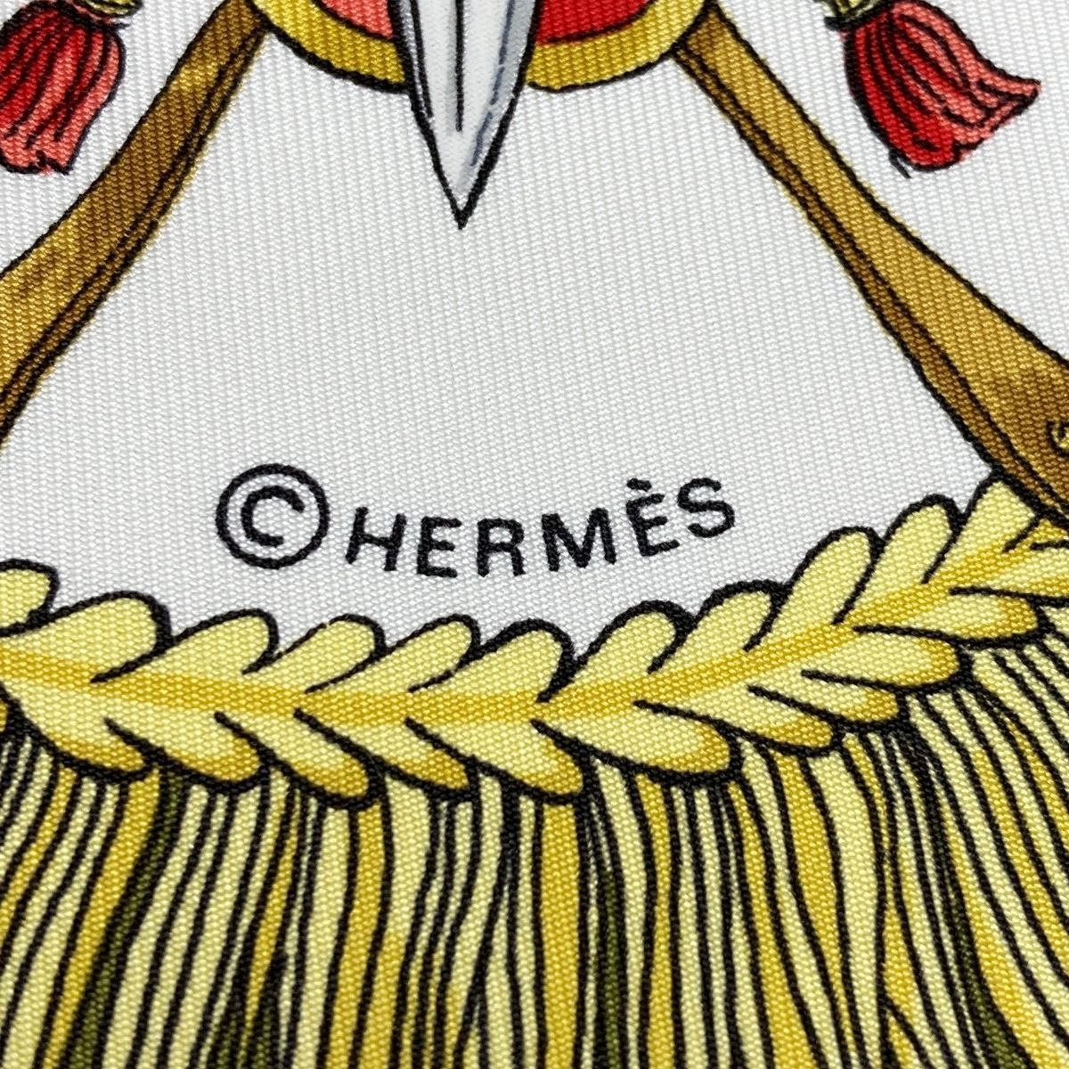 Hermes Carre 90 Caparacons de LA France Et de L'inde Horse Decoration Scarf