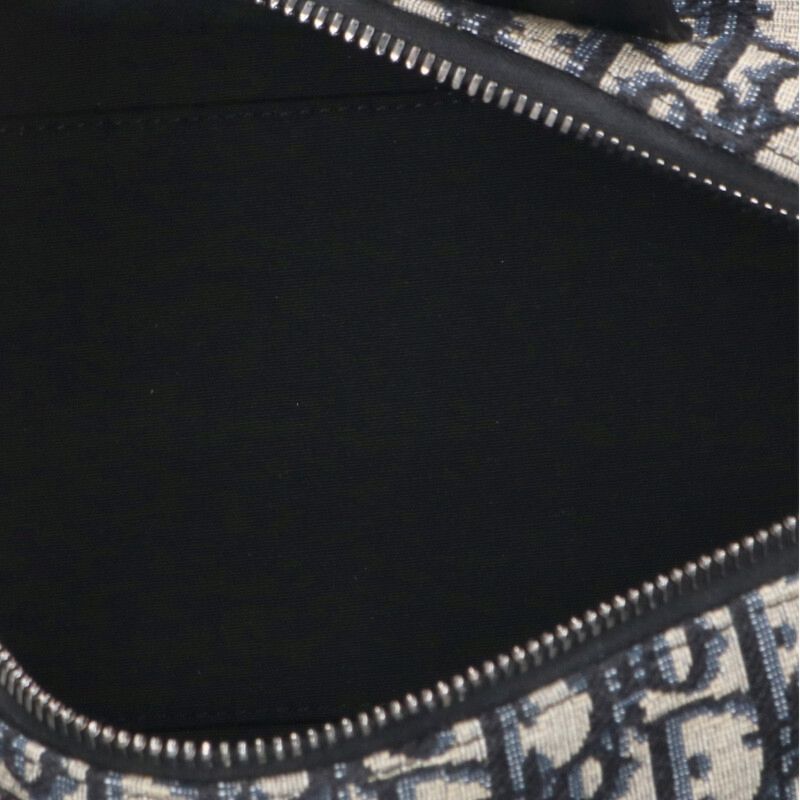 Dior Lingot 26 Lingot 26 Oblique Jacquard Saddle Flap Shoulder Bag Men's