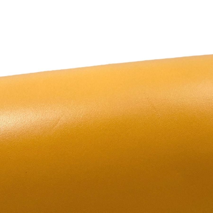 Saint Laurent Shoulder Bag Mayon Satchel 649795 Leather Orange Gold Hardware