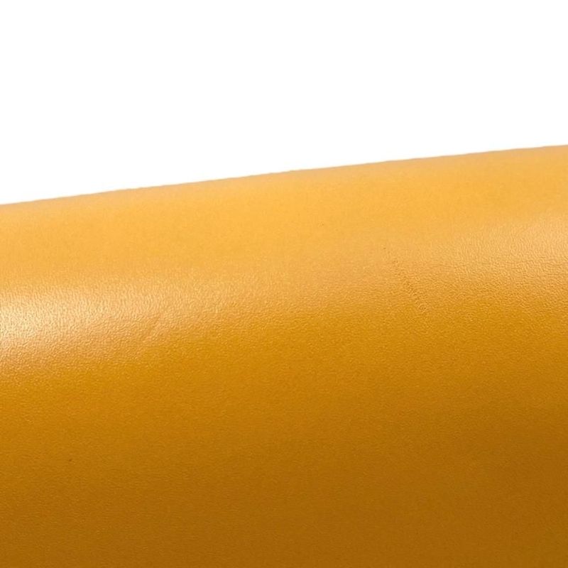 Saint Laurent Shoulder Bag Mayon Satchel 649795 Leather Orange Gold Hardware