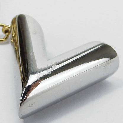 Louis Vuitton Key Ring Porte Cles Night Light Mp1842 Monogram Reverse Leather