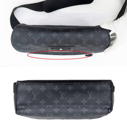 Louis Vuitton Messenger-voyage PM M40511 RFID Shoulder-bag Black Men's