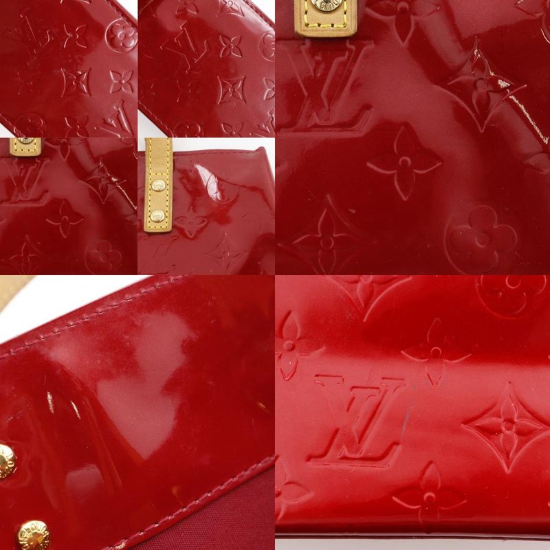 Louis Vuitton Reed PM M91990 Monogram Vernis Pomme D'amour Red Mi1006 Ladies