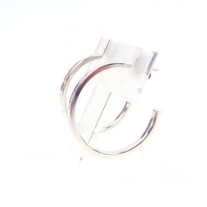 Tiffany & Co 1837 Narrow Hoop Earrings Wide Accessory Sv925 Silver